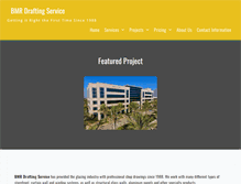 Tablet Screenshot of bmrdrafting.com